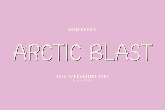 Arctic Blast: A Font That Breathes Life Into Editorial Design
