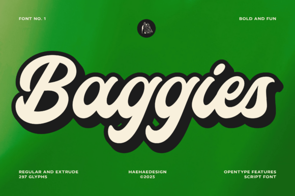 Baggies: A Script Font That Adds Personality to Every Project