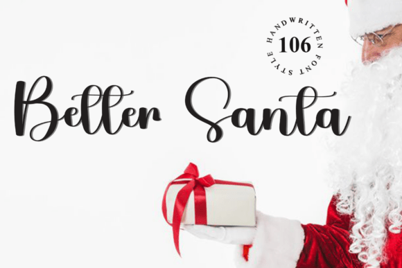 Better Santa: A Script Font with Personality