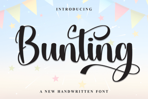 Bunting: A Versatile Script Font for Digital Marketers