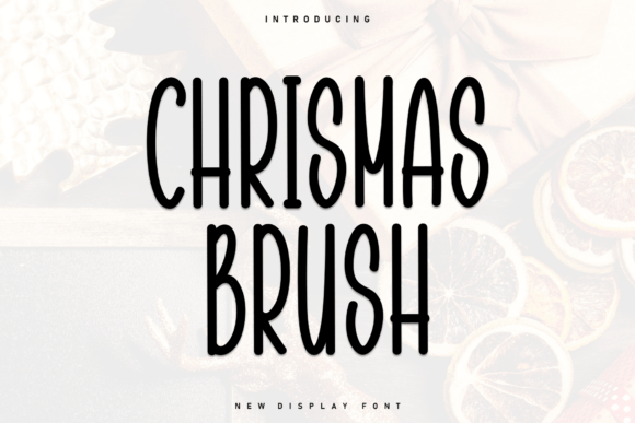 Chrismas Brush: A Handwritten Font for Warm, Cozy Web Design