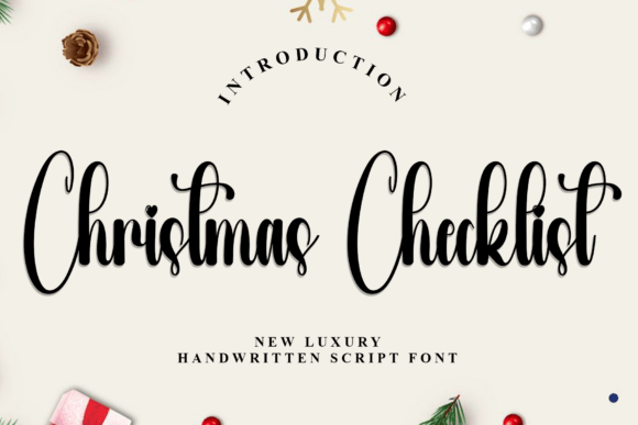 Christmas Checklist: A Font That Adds Magic to Your Campaigns