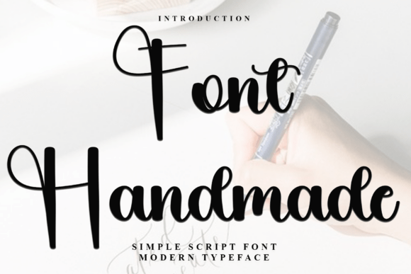 Font Handmade: Elevate Your Brand with a Graceful Script Font