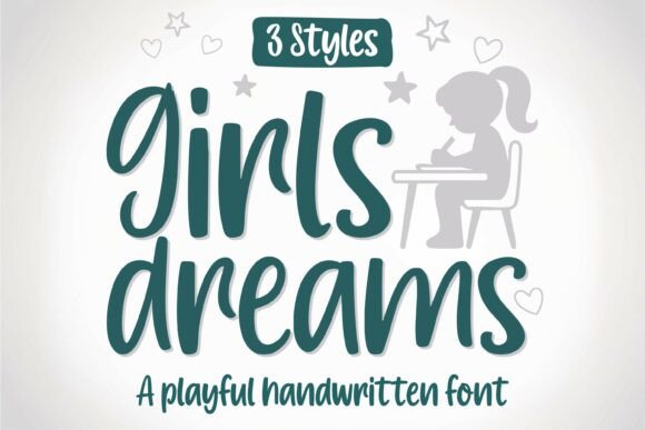 Girls Dreams: A Handwritten Font for Editorial Magic