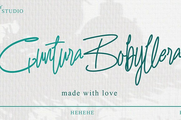 Guntura Bobyllera: A Script Font That Elevates Your Brand