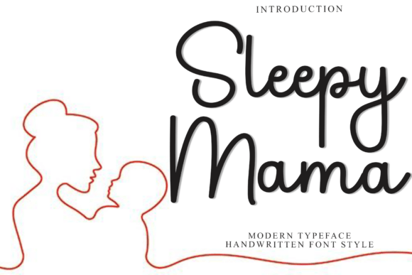 Introducing Sleepy Mama: A Script Font for Editorial Elegance