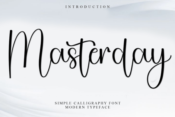Masterday: A Festive Font for Holiday Branding
