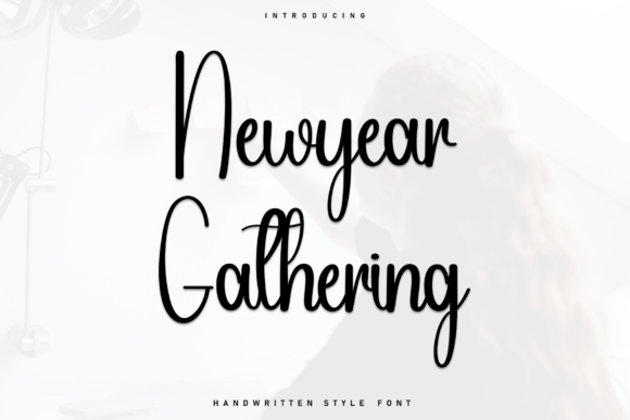 Newyear Gathering: A Font for Heartfelt Branding