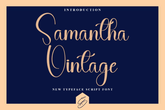 Samantha Vintage: A Font That Speaks Holiday Magic