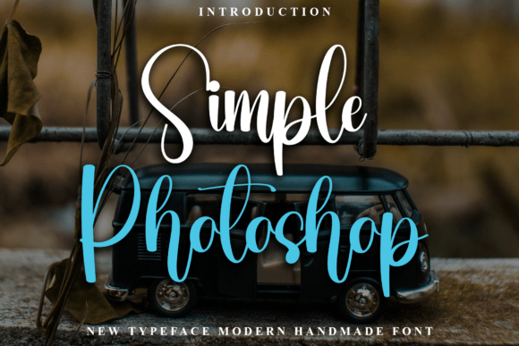 Simple Photoshop: A Warm Script Font for Branding Projects