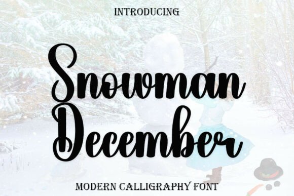 Snowman December