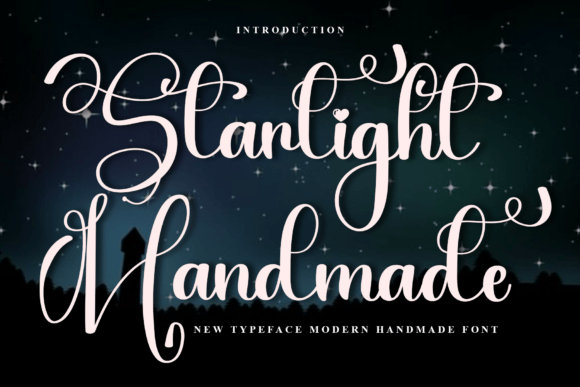 Starlight Handmade: The Festive Font That Elevates Your Brand