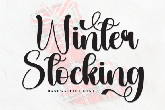 Winter Stocking: A Script Font for Seasonal Branding and Digital Campaigns