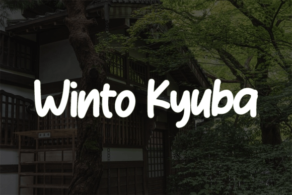 Winto Kyuba: The Font That Elevates Your Campaigns